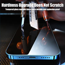 Load image into Gallery viewer, 4PCS Tempered Glass For iPhone 11 12 13 14 Pro MAX XR X XS Max Screen Protector on For iPhone 12 11 13 14 Mini 7 8 6 Plus Glass Edge- Bubble Free- Scratch Resistant Protective Film For iPhone
