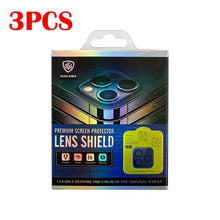Load image into Gallery viewer, 3PCS HD Camera Lens Protector For  New iPhone 14 13 12 Pro MAX Tempered Glass Cover Anti-Spy Tempered Glass Film Camera Lens Protector Tempered Glass

