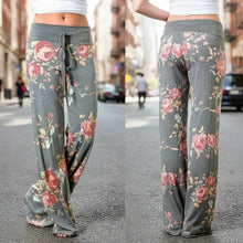 Load image into Gallery viewer, Plus Size Wide-Leg Drawstring Lounge Pants Casual Comfort
