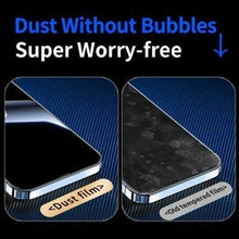 Load image into Gallery viewer, Edge to Edge Coverage Screen Protector for iPhone 14 Pro Max 12 13 Dust Free Phone Screen Protector Glass With Install  Proof Without Bubbles
