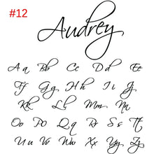 Load image into Gallery viewer, Custom Name Bangle for Women Stainless Steel Personalized Letter Adjustable Big Bangle Jewelry Girlfriend Gift Pulseira Feminina
