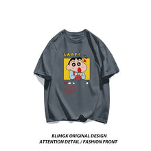 Load image into Gallery viewer, 👕 Crayon Shin-chan "Beloved Woman" Cotton T-Shirt – Playful Anime Streetwear
