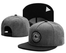Load image into Gallery viewer, Skull Hand Snapback Hat – Flat Bill Adjustable Baseball Cap
