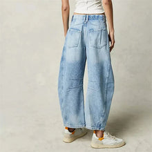 Load image into Gallery viewer, Women’s Mid Rise Wide Leg Jeans
