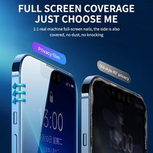 Load image into Gallery viewer, 3PCS Privacy Protective Glass For iPhone 11 12 13 14 Pro Max Anti Spy Tempered Glass on iPhone Xs Max X XR Screen Protector Film  Privacy Screen Protector for iPhone
