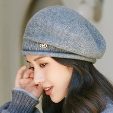 Load image into Gallery viewer, Women’s Soft Beanie Hat – Lightweight Stretchy Jacquard Knit Casual Cap
