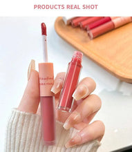Load image into Gallery viewer, Double End Lip Glaze Full Gloss Mirror And Matte Velvet Long Term Color And Moisture Lip Gloss Anti Stain Cosmetic Lip Glaze
