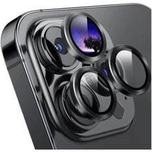 Load image into Gallery viewer, Camera Lens Protector for iPhone 14 Pro Max Plus 13 12 Mini 14Pro iPhone14 13Pro 14Plus 12Pro Glass Protection Protective Film  Metallic Camera Ring Lens Protector with Glass Cover
