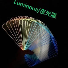Load image into Gallery viewer, 2Pcs Luminous Protective Glass For iPhone 14 13 12 11 Pro Max X XR XS Screen Protector For 7 8 6 Plus SE3 Glowing Tempered Glass  Luminous Glowing Tempered Glass Screen Protector for iPhone

