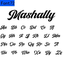 Load image into Gallery viewer, Custom Name Bangle for Women Stainless Steel Personalized Letter Adjustable Big Bangle Jewelry Girlfriend Gift Pulseira Feminina
