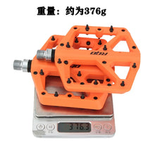 Load image into Gallery viewer, RGO Bicycle Pedals Mtb Nylon Platform Footrest Flat Mountain Bike Paddle Grip Pedalen Bearings Footboards Cycling Foot Hold
