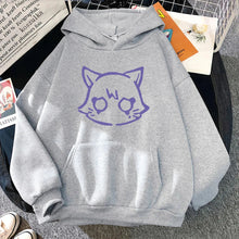 Load image into Gallery viewer, Genshin Impact Scaramouche Cat Hoodie
