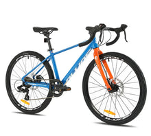 Load image into Gallery viewer, F, YUZE G240 7Speed Aluminum Disc Brake Bike Boy Girl Student Children Bicycle Teen Road bicicleta велосипед Handlebar 380mm
