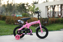 Load image into Gallery viewer, Children's Bicycles for Boys Aged 3-10 Years Old Children Girls Children's Bicycles with Flashing Auxiliary Wheels
