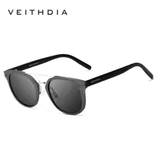 Load image into Gallery viewer, Luxury Elegent Aluminium Magnesium Sunglasses Retro Steampunk Round glasses Polarized Sun glasses for Women and Men  With UV400 Protection
