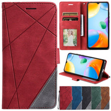 Load image into Gallery viewer, Wallet Flip Leather Case For Xiaomi Redmi 10 10A 10C 9 9A 9C 9T Note 11S 11 Pro 10S 10 Pro 9 Pro 8T 7 Poco X4 GT M4 Pro F4 11T Flip Wallet Case With Magnetic Closure Card Slots  Wrist Strap Protective Case
