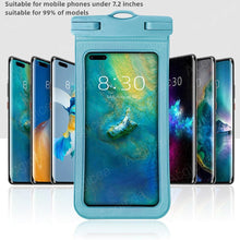 Load image into Gallery viewer, Waterproof Phone Case Pouch Protector For iPhone Cell Phone Cover Underwater Case Universal Water Proof Bag Waterproof Case Cellphone Pouch for iPhone 13 Pro Max Case &amp; Strap
