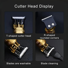 Load image into Gallery viewer, High-Power Electric Clippers Designed for Barbershops, Ideal for Shaving And Trimming with USB Charging.
