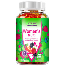 Load image into Gallery viewer, Women's Multivitamin Gummies - Energy, Mood, Hair Care, Skin Care, Support Energy Metabolism, Bone and Immune Health
