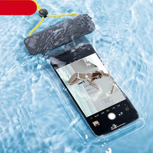 Load image into Gallery viewer, Unique Soft Waterproof Phone Case 7.2inch IPX8 Waterproof Phone Bag For iPhone 13  Waterproof Pouch Diving Surfing Phone Bag Case Cover Adjustable Rope Phone Case
