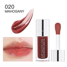Load image into Gallery viewer, Moisturizing Lip Balm Oil - Plumping Exfoliating Lip Gloss

