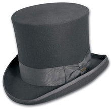 Load image into Gallery viewer, Scala Mad Hatter - Wool Felt Top Hat
