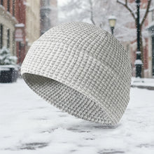 Load image into Gallery viewer, Unisex Winter Reflective Beanie – High Visibility Noctilucent Knit Hat
