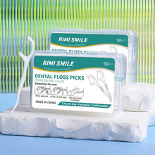 Load image into Gallery viewer, 50/150/300/600/1000 PCS dental floss sticks oral care tools
