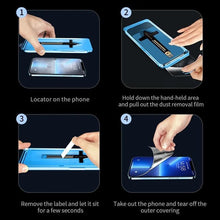 Load image into Gallery viewer, Edge to Edge Coverage Screen Protector for iPhone 14 Pro Max 12 13 Dust Free Phone Screen Protector Glass With Install  Proof Without Bubbles
