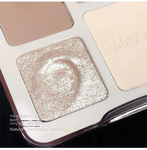 Load image into Gallery viewer, Natural Stereoscopic Face Powder Palette Matte Bronzer Contour Shading Multifunctional Highlighter Cosmetic Blush Gift
