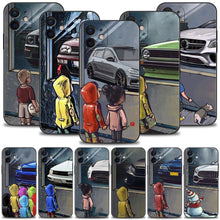 Load image into Gallery viewer, Boy Girl See Cool Sports Car Drift Case For iPhone 14 13 12 11 Pro Max Cover X XR XS Max 12Mini 13Mini 6 6S 7 8 Plus 5 5S Slim Back Cover Designer Matte Finish Hard Ultra Protective &amp; Anti Shock
