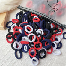 Load image into Gallery viewer, 20/50pcs Kids Elastic Hair Bands Girls Sweets Scrunchie Rubber Band for Children Hair Ties Clips Headband Baby Hair Accessories
