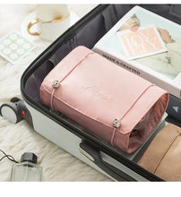 Load image into Gallery viewer, Detachable Cosmetic Bag Portable Large Capacity 4 in 1 Makeup Bags Portable Folding Travel Cosmetics Storage Toiletry Bag
