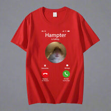 Load image into Gallery viewer, Dank Meme Hamster Staring T-Shirt
