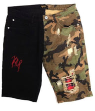 Load image into Gallery viewer, Bistre Premium Washed Denim Short Pants
