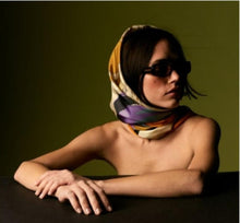 Load image into Gallery viewer, BAROCCO 100% ITALIAN SILK SCARF
