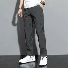 Load image into Gallery viewer, Slim Fit Stretch Jogger Pants with Elastic Waist
