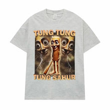 Load image into Gallery viewer, Tung Tung Tung Sahur Meme T-Shirt
