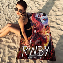 Load image into Gallery viewer, Anime B-RWBYS Microfiber Beach Towel
