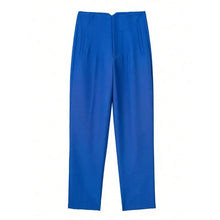 Load image into Gallery viewer, Women’s High Waist Slim Trousers
