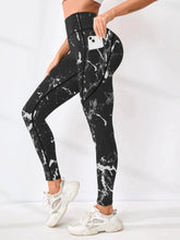 Load image into Gallery viewer, Printed High-Waist Pocket Fitness Pants Women
