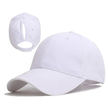 Load image into Gallery viewer, Women’s High-Ponytail Baseball Cap
