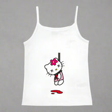 Load image into Gallery viewer, Y2K Hello Kitty Crop Top – Emo Girls Vintage Punk Tank
