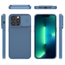 Load image into Gallery viewer, Camera Case Wireless Charging  with Sliding Lens Cover Slim Magnetic Case For iPhone 13Pro Slide Lens Protection Magnetic Wireless Charging Phone Case For iPhone 13 12 Pro Max 13 Shockproof iphone Cover
