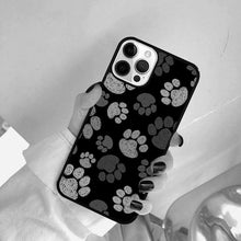 Load image into Gallery viewer, Dog Foot Print Colorful Pattern Phone Case For Iphone 14 Se 2020 Xr Xs 11 12 13 Mini Pro Max 6 7 8 Plus  Ultra Designer Printed Hard Back Case
