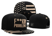 Load image into Gallery viewer, Skull Hand Snapback Hat – Flat Bill Adjustable Baseball Cap
