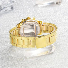 Load image into Gallery viewer, Elegant Luxury Gold Watch Jewelry Set (5PCS)
