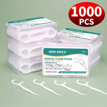 Load image into Gallery viewer, 50/150/300/600/1000 PCS dental floss sticks oral care tools
