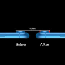 Load image into Gallery viewer, Camera Protection Ring with Metal Camera Protection Film For iPhone XR Metal Camera Protector Ring Circle Compatible with iPhone XR Aluminum Alloy Back Lens Protective Glass Cover
