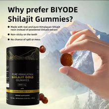 Load image into Gallery viewer, Pure Himalayan Shilajit Gummies, 3000 Mg Gold Grade Shilajit with Ashwagandha, Gokshura for Energy and Immune Support
